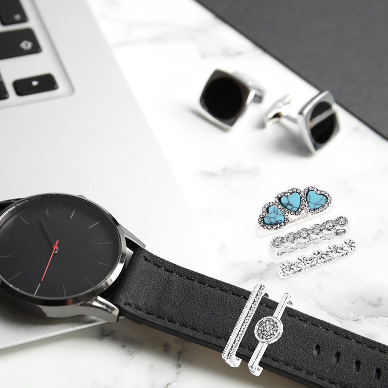 5Pcs Premium Alloy Watchband R - đánh giá và giá Smartwatch