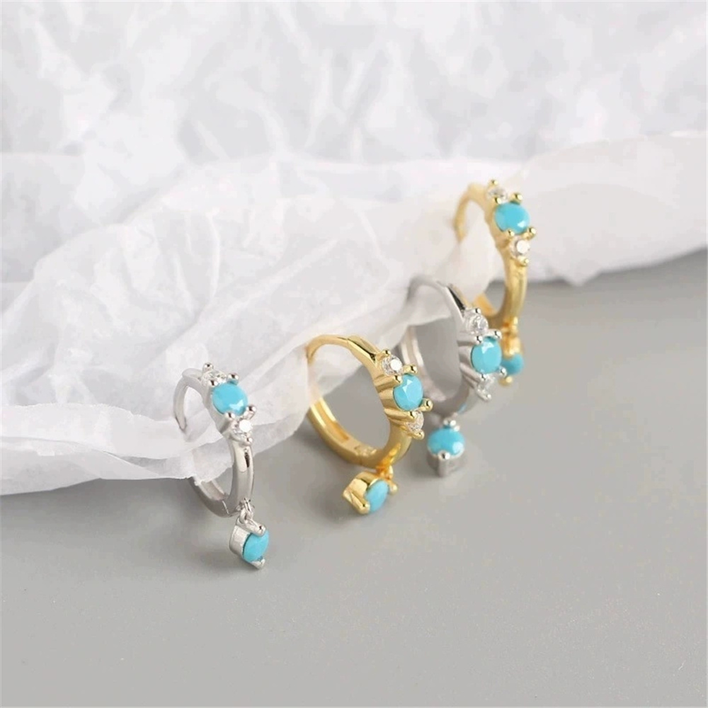 Cute Female Simulated Turquois - đánh giá và giá Turquoise Stone Ring
