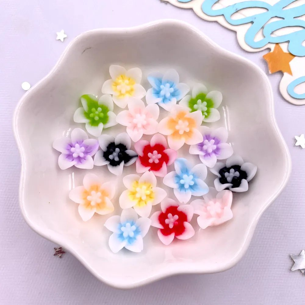 50pcs Resin 13mm Colorful 3D M - đánh giá và giá Paradise Jewelry & Watches Llc Miami