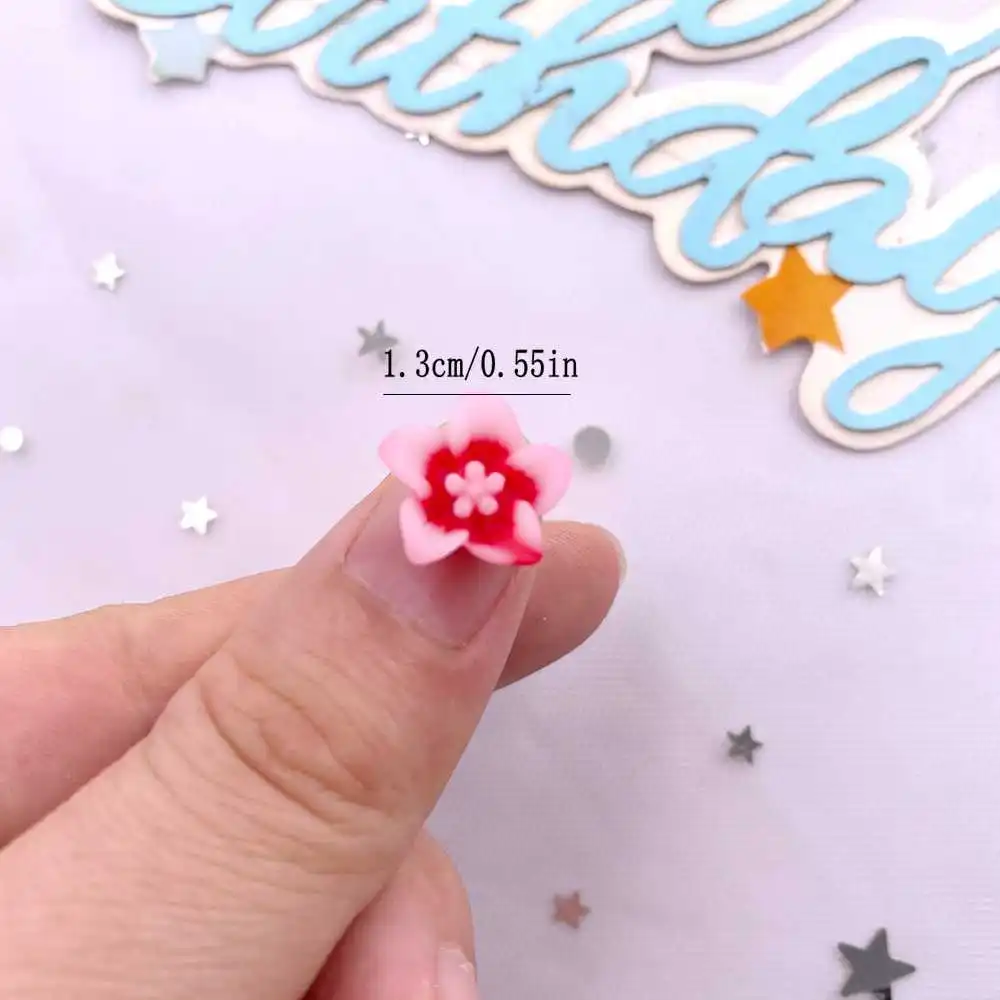 50pcs Resin 13mm Colorful 3D M - đánh giá và giá Paradise Jewelry & Watches Llc Miami