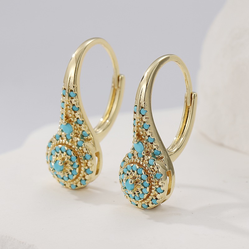 Elegant Fashion Synthetic Turq - đánh giá và giá Turquoise Stone Ring