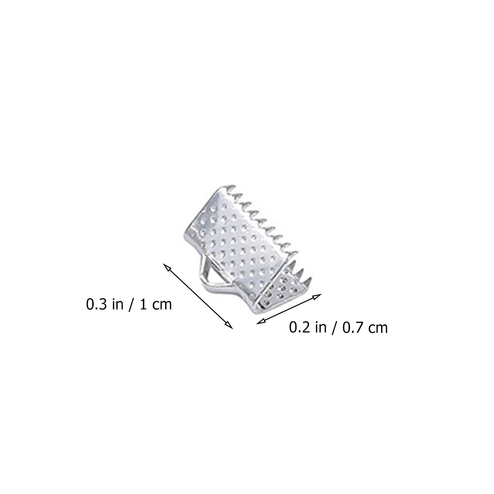 Iron Ribbon Pinch Crimp Ends 1 - đánh giá và giá Jewelry Repair & Watches Reviews