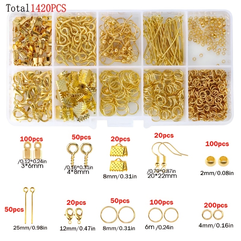 1420pcs 1box Jewelry Findings  - đánh giá và giá Jewelry Repair & Watches Reviews